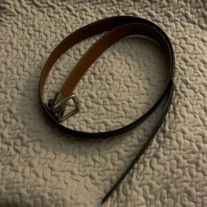 Dickies Black and Brown Leather Men’s Belt